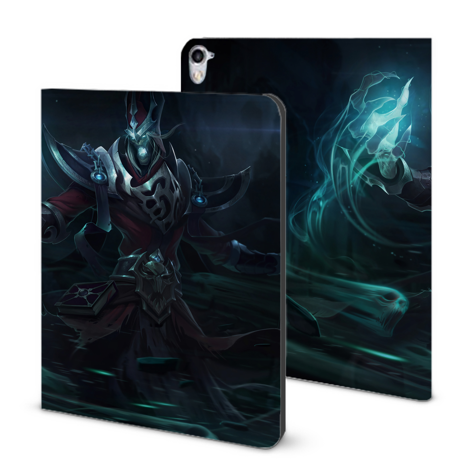 （画像用） リーグ・オブ・レジェンド League of Legends LOL IPad ケース ブック型 PUレザー TPU 耐衝撃 軽量 薄型 ペン収納なし 全面保護 IPad 各モデル対応